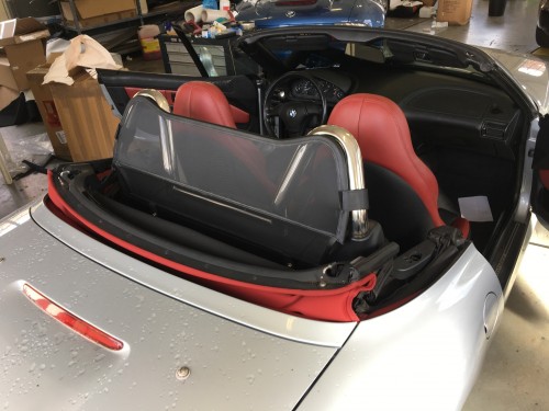 BMW Z3 windscherm en rolbeugel, combinatie deal